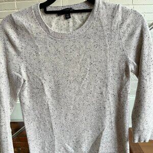 Ann Taylor Cashmere Grey Sweater